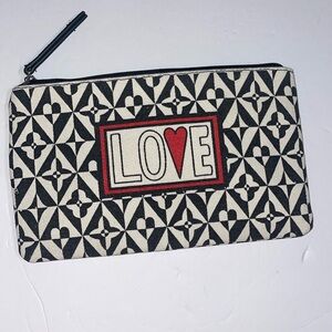 Brighton “Love” zippered pouch